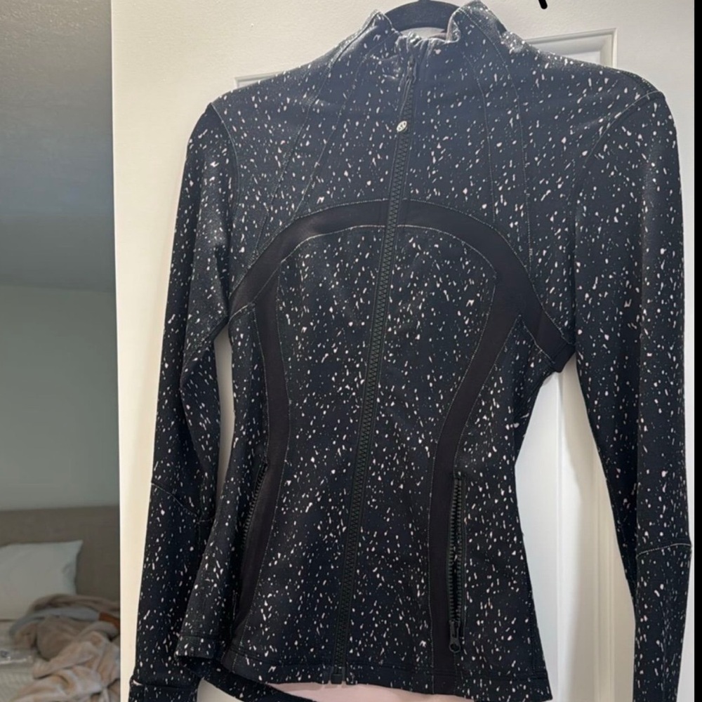 Lulu lemon Black Speckled Jacket